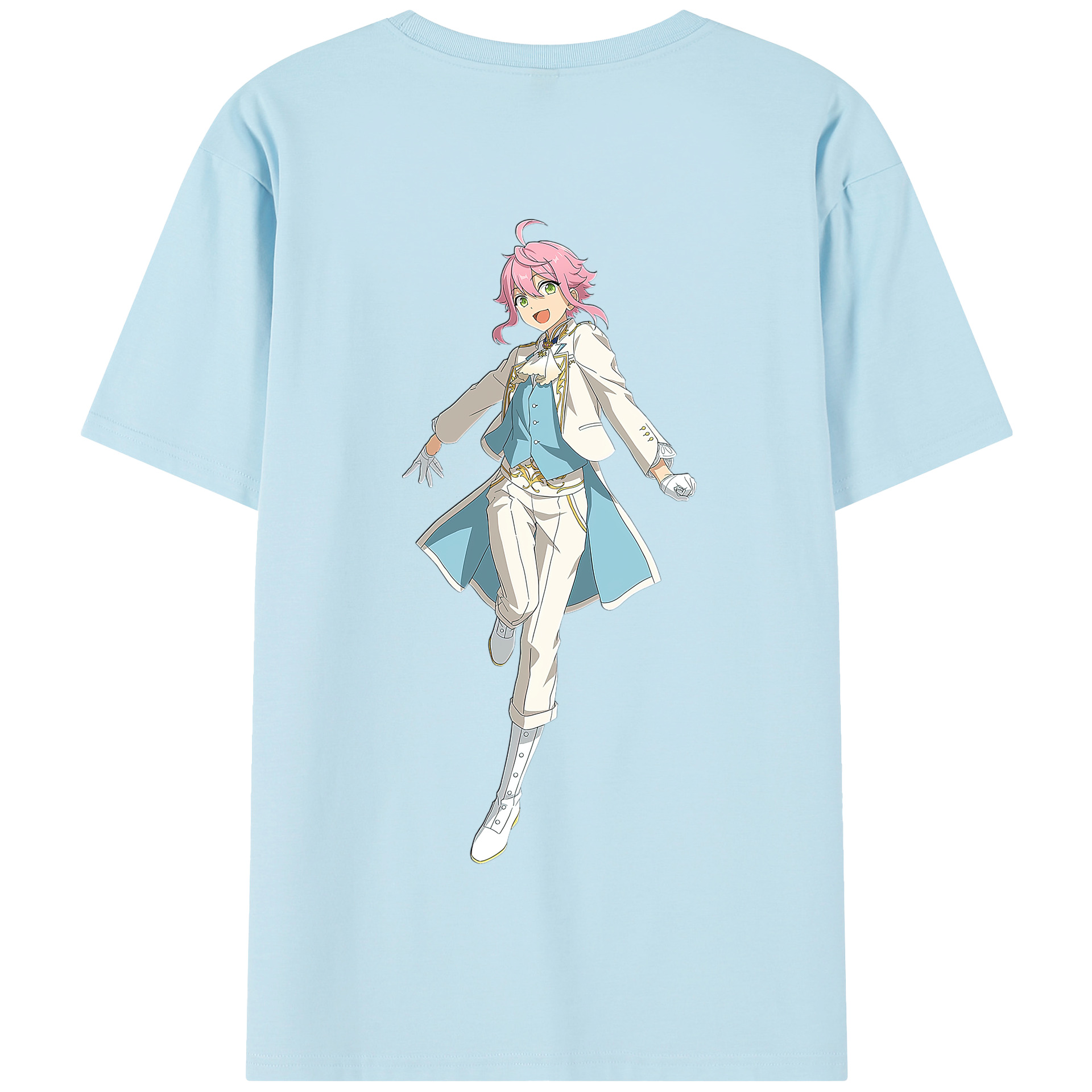 （画像用） あんさんぶるスターズ! Ensemble Stars 綿100％半袖Tシャツ（背面プリント）